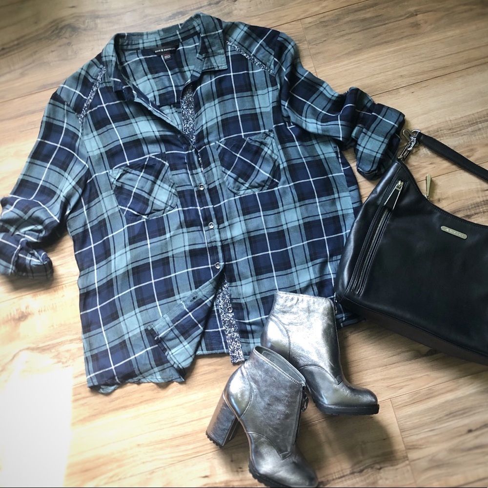 Rock & Republic flannel top